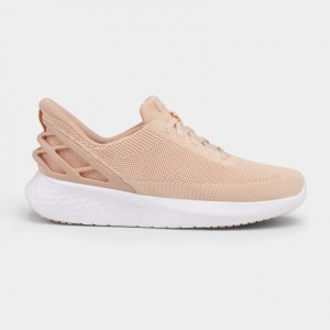 Cream Kizik Athens Women's Sneakers | LKSM7328