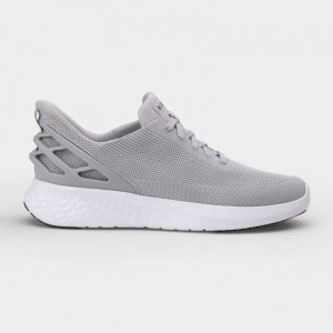 Grey Kizik Athens Men's Sneakers | QEVQ8870