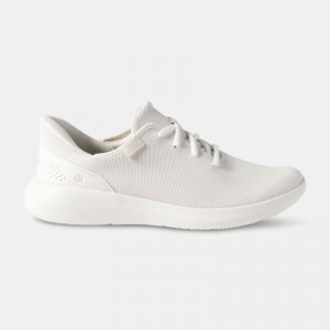 Marshmallow Kizik Madrid Eco Knit Women's Sneakers | YZCC8953