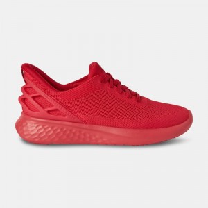 Red Kizik Athens Men's Sneakers | CGXU2640