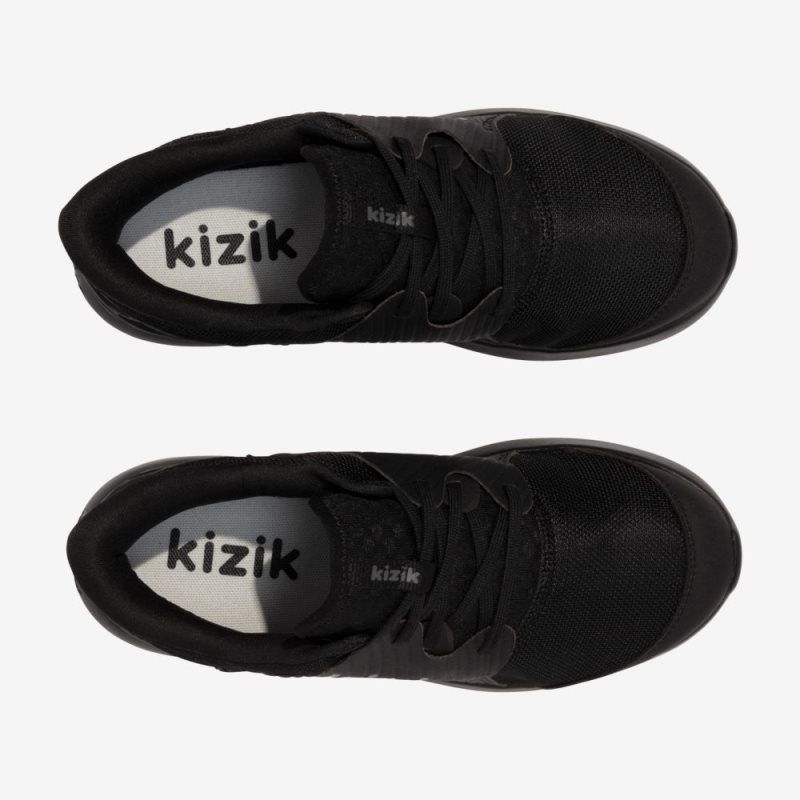 Black Kizik Anaheim Kids' Sneakers | IEKQ1229