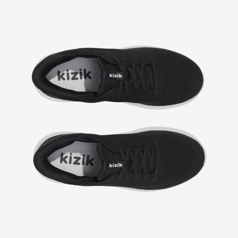 Black Kizik Athens Kids' Sneakers | DXQW0984