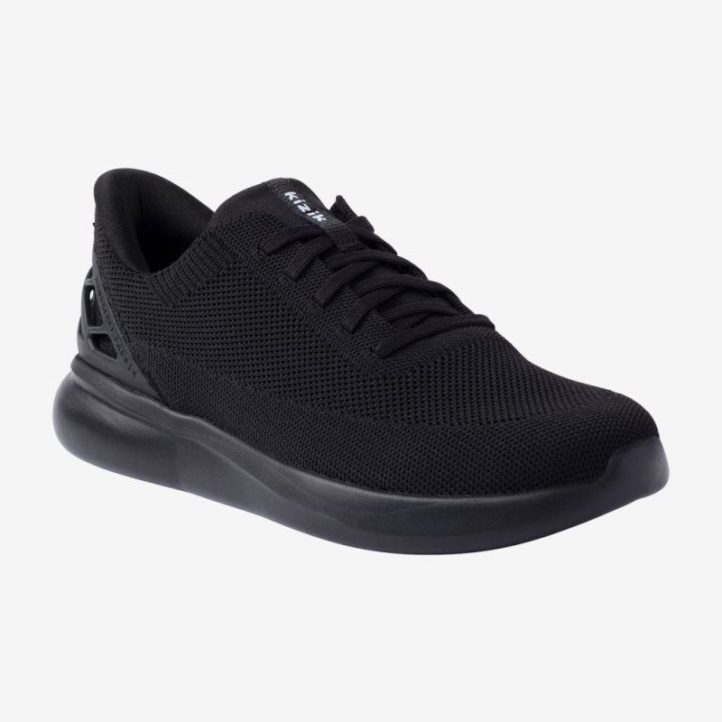 Black Kizik Athens Kids' Sneakers | EXFA1905