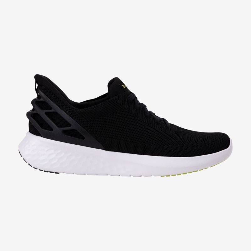 Black Kizik Athens Men's Sneakers | WWDF3917