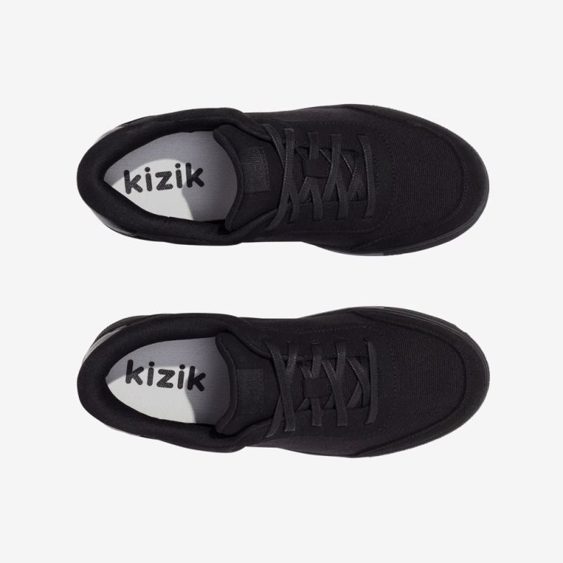 Black Kizik Prague Kids' Casual Shoes | TEIY2758