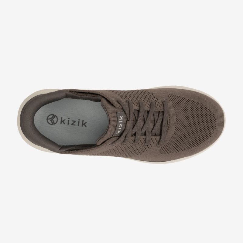 Brown Kizik Lima Men's Sneakers | DEEY6283