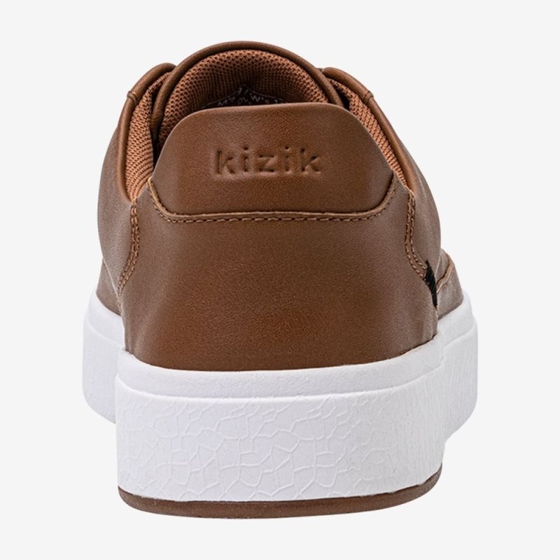 Brown Kizik Vegas Men's Casual Shoes | HPCK2933