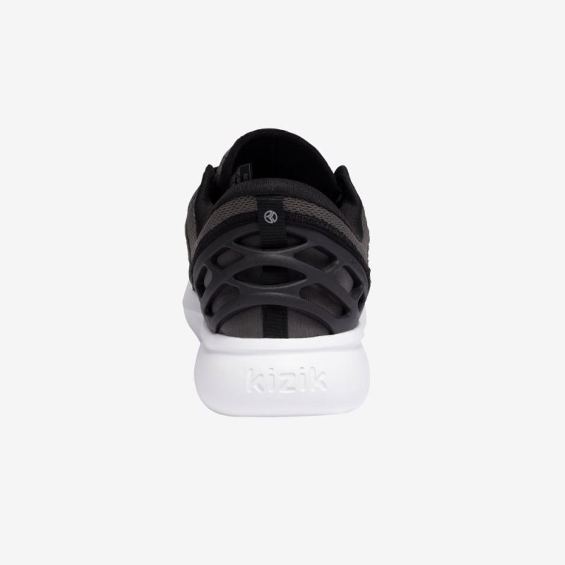 Deep Grey Kizik Anaheim Kids' Sneakers | HQJR1405