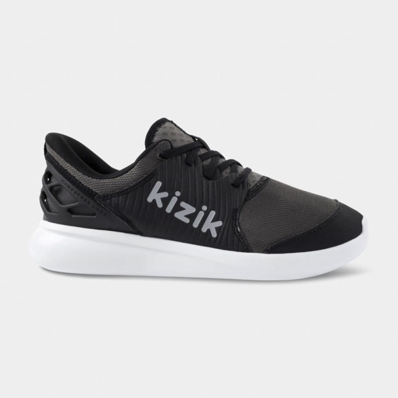 Deep Grey Kizik Anaheim Kids\' Sneakers | HQJR1405