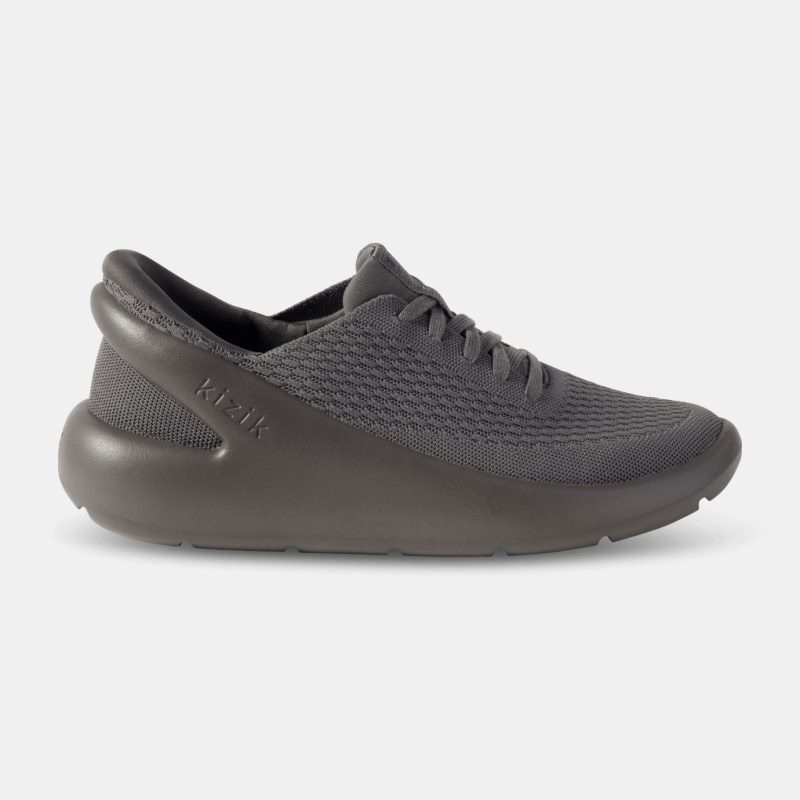 Deep Grey Kizik Roamer Women's Sneakers | ZJPU0407