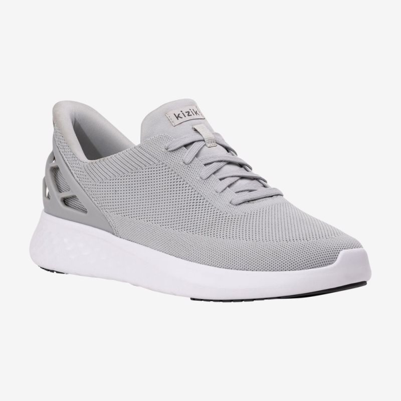 Grey Kizik Athens Women's Sneakers | HASI4301