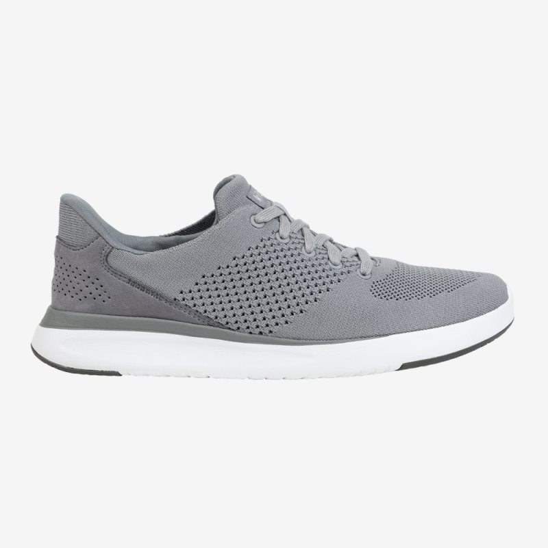 Grey Kizik Lima Men's Sneakers | ZDPC5492