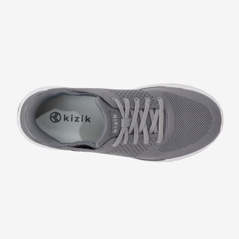 Grey Kizik Lima Men's Sneakers | ZDPC5492