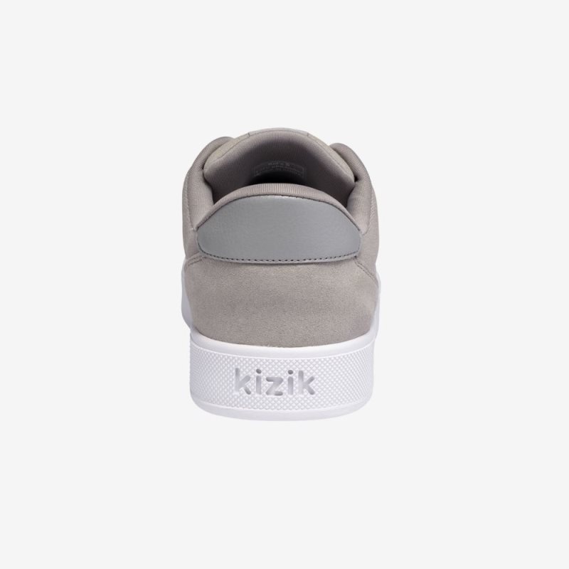 Grey Kizik Prague Kids' Casual Shoes | LLYV2631