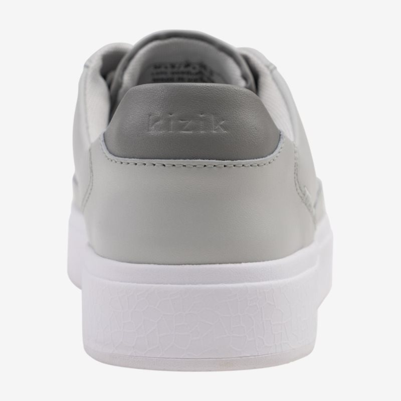 Grey Kizik Vegas Men's Casual Shoes | RZNI3926