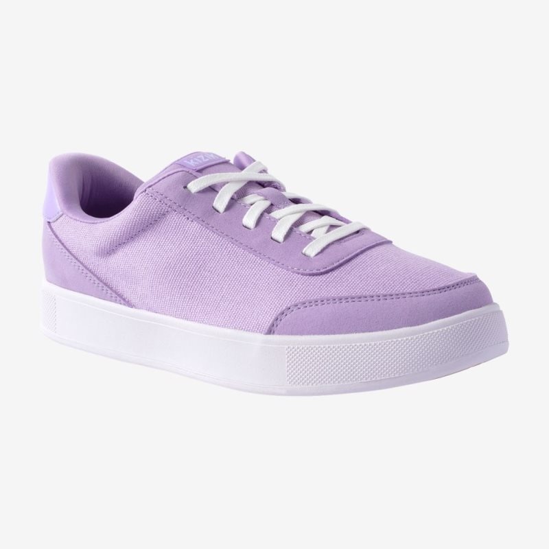 Lavender Kizik Prague Kids' Casual Shoes | XQLT8064