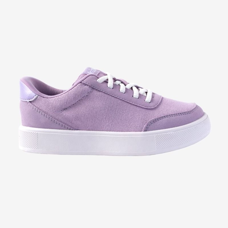 Lavender Kizik Prague Kids' Casual Shoes | XQLT8064