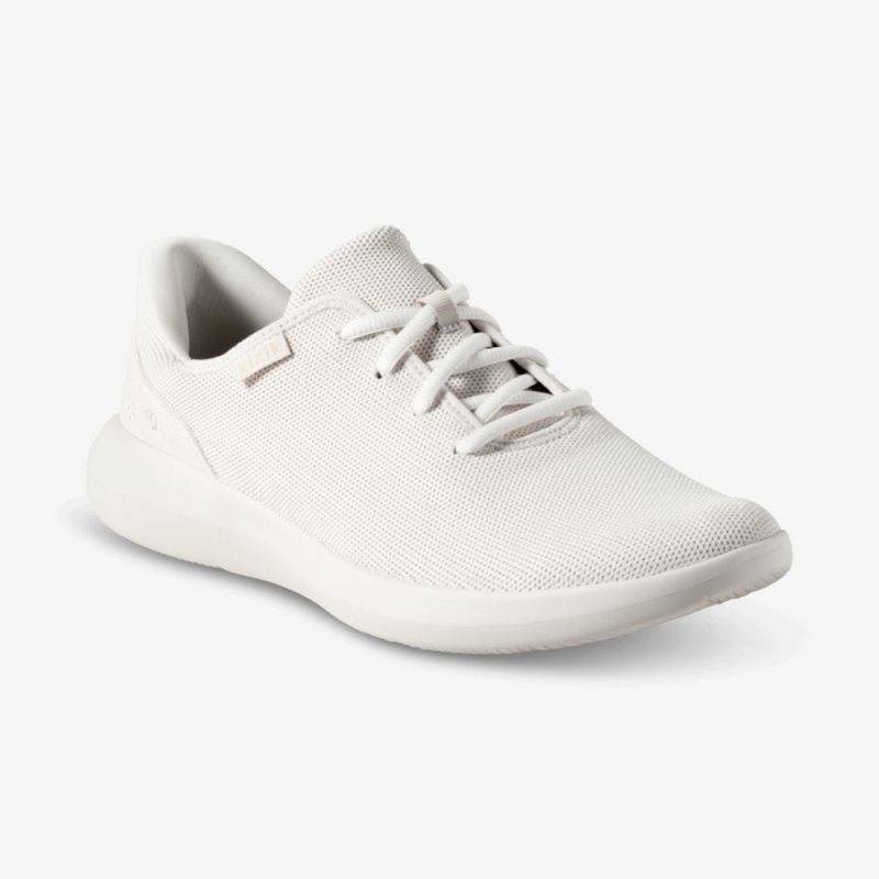 Marshmallow Kizik Madrid Eco Knit Men's Sneakers | HLPQ7815