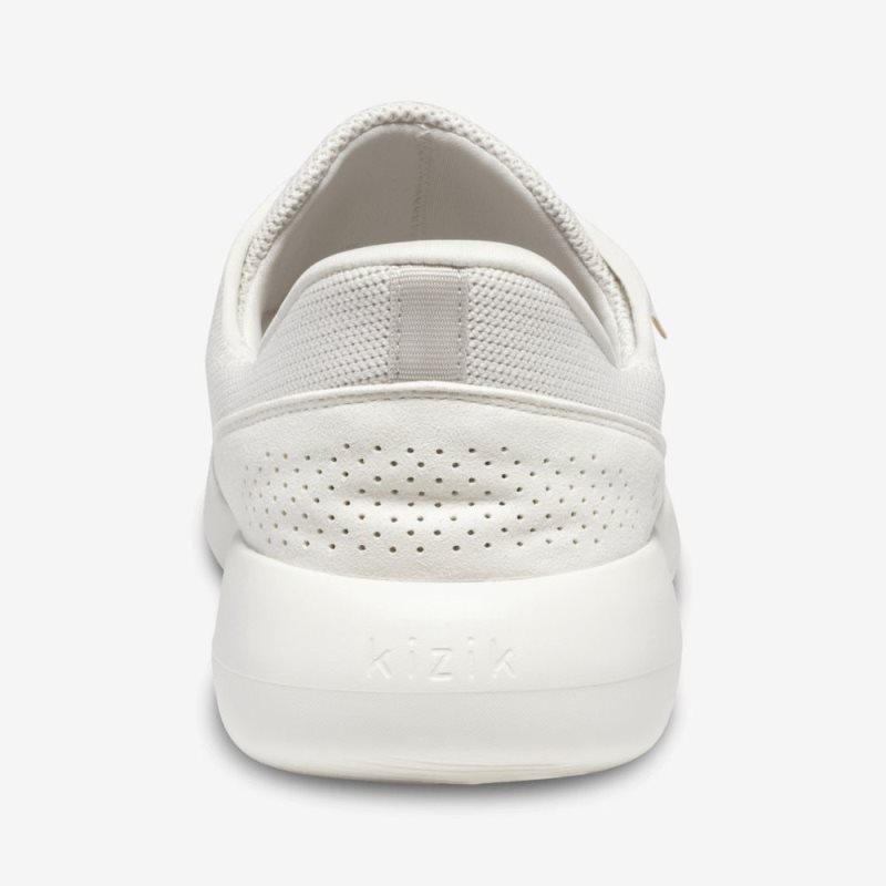 Marshmallow Kizik Madrid Eco Knit Men's Sneakers | HLPQ7815