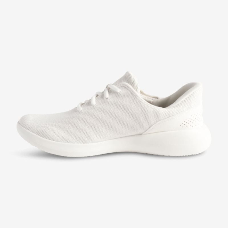 Marshmallow Kizik Madrid Eco Knit Men's Sneakers | HLPQ7815