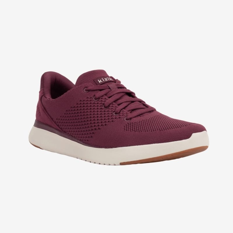 Merlot Kizik Lima Men's Sneakers | LHOE4654