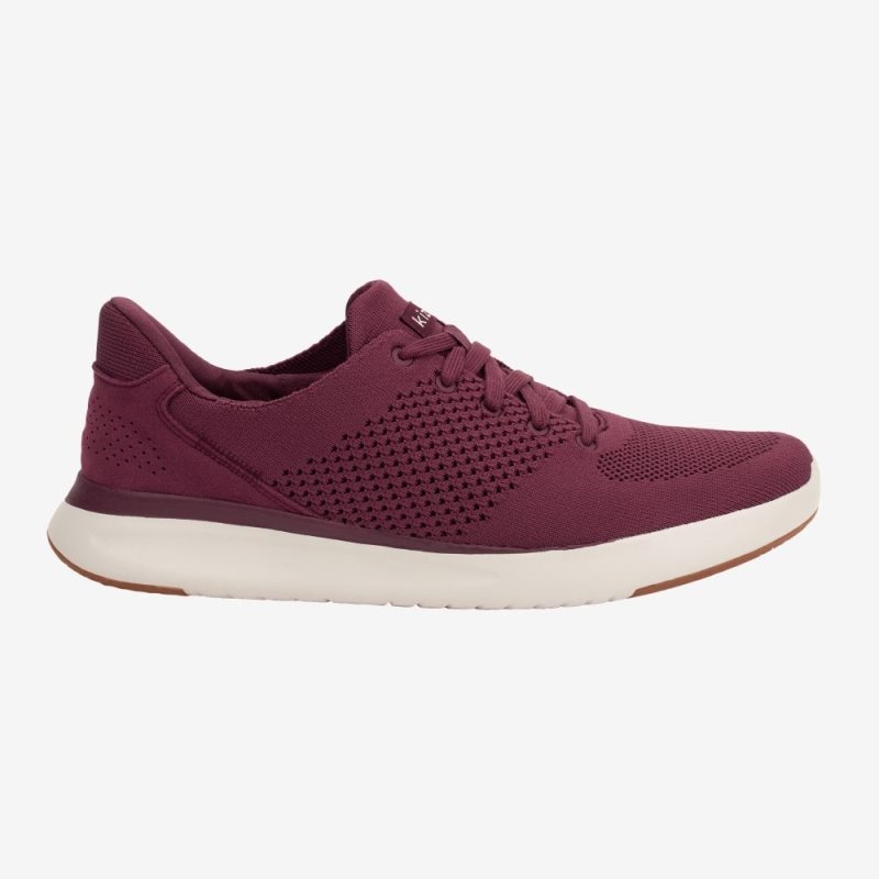 Merlot Kizik Lima Men's Sneakers | LHOE4654