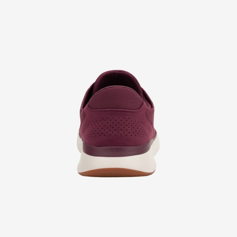 Merlot Kizik Lima Men's Sneakers | LHOE4654