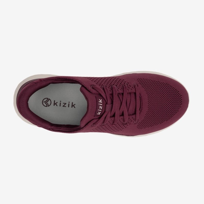 Merlot Kizik Lima Men's Sneakers | LHOE4654