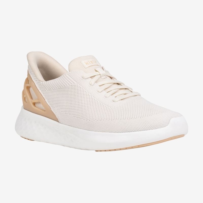 White Kizik Athens Men's Sneakers | TSQF7668