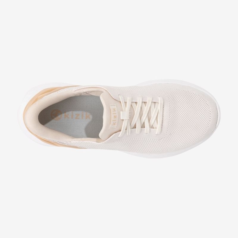 White Kizik Athens Men's Sneakers | TSQF7668