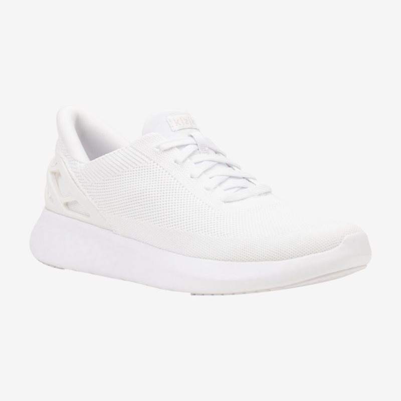 White Kizik Athens Women's Sneakers | HTRM6177