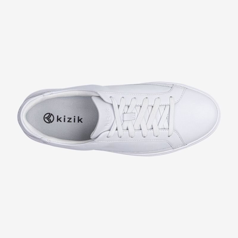 White Kizik Vegas Men's Casual Shoes | BXTD3197