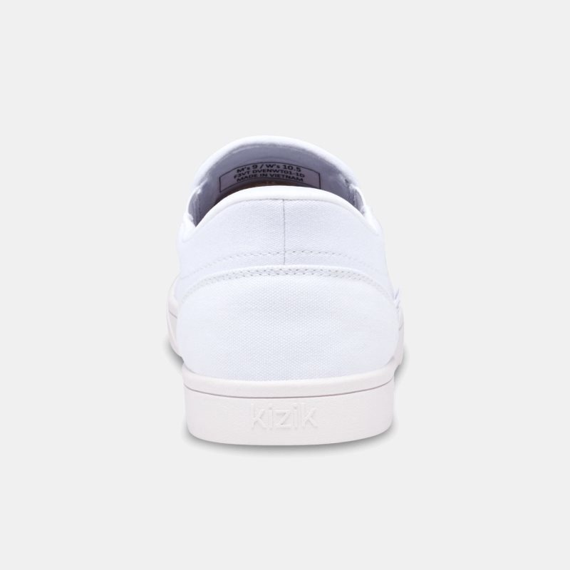 White Kizik Venice Men's Casual Shoes | YQAZ1422