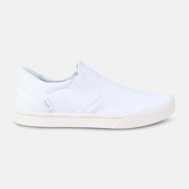 White Kizik Venice Men's Casual Shoes | YQAZ1422