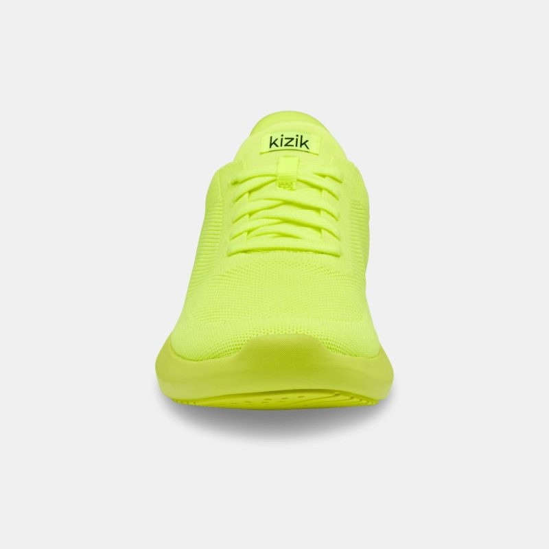 Yellow Kizik Athens Men's Sneakers | YDNE8235