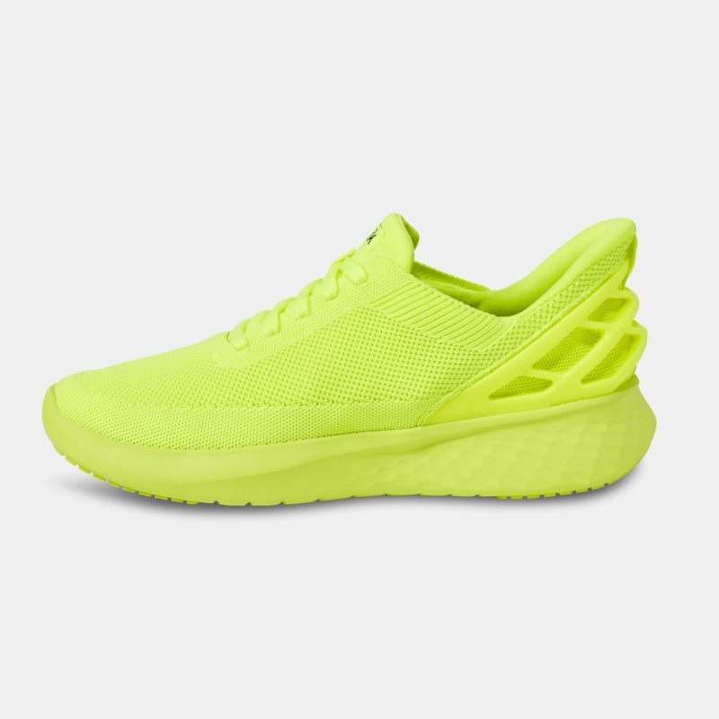 Yellow Kizik Athens Men's Sneakers | YDNE8235